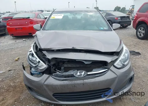 2017 Hyundai Accent Se из США, поврежденный, VIN KMHCT4AE3HU379100